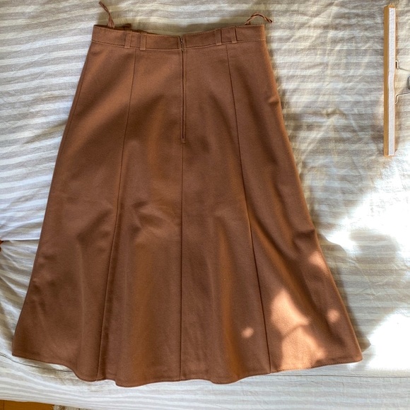 Wool Midi Skirt - Picture 2 of 6